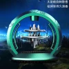 Solar-powered car aromatherapy ornaments, Sky City car aromatherapy wholesale, long-lasting diffused car perfume aromatherapy stand Specification image
